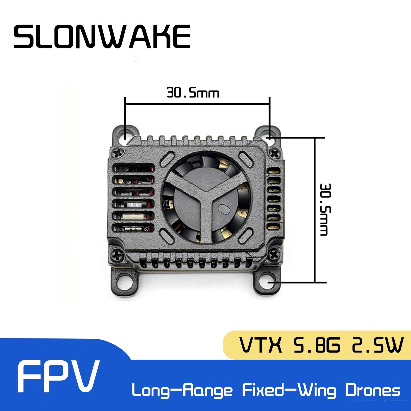 Drone Racing Vtx - SLONWAKE 5.8G 48CH FPV Transmitter PitMode