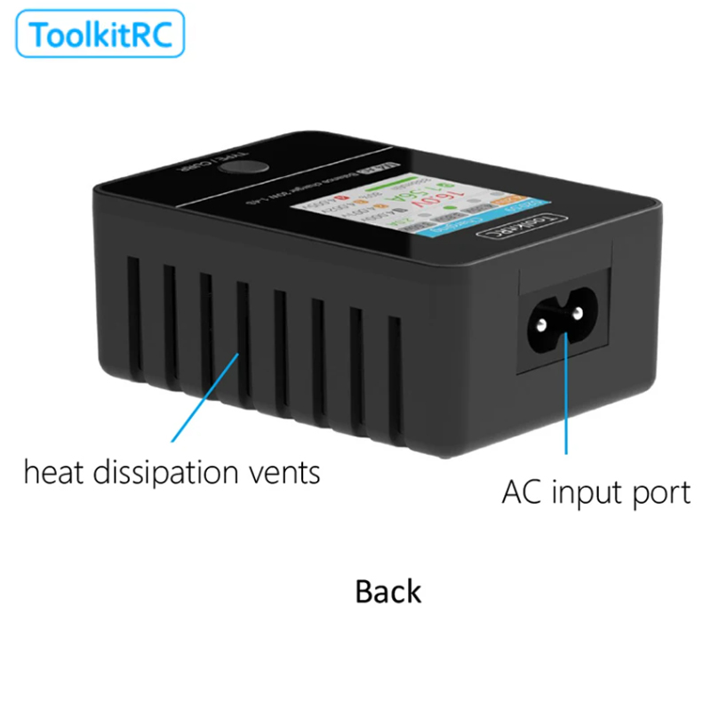 ToolkitRC M4AC 30W LCD Screen  - Drone Racing Charger recensie en prijs