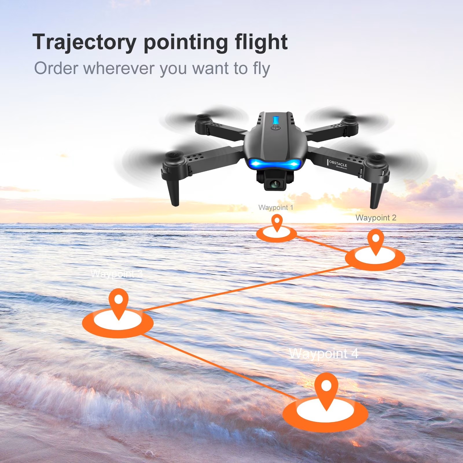 The 2026 upgraded E88 PRO MAX  - Drone Racing Camera recensie en prijs