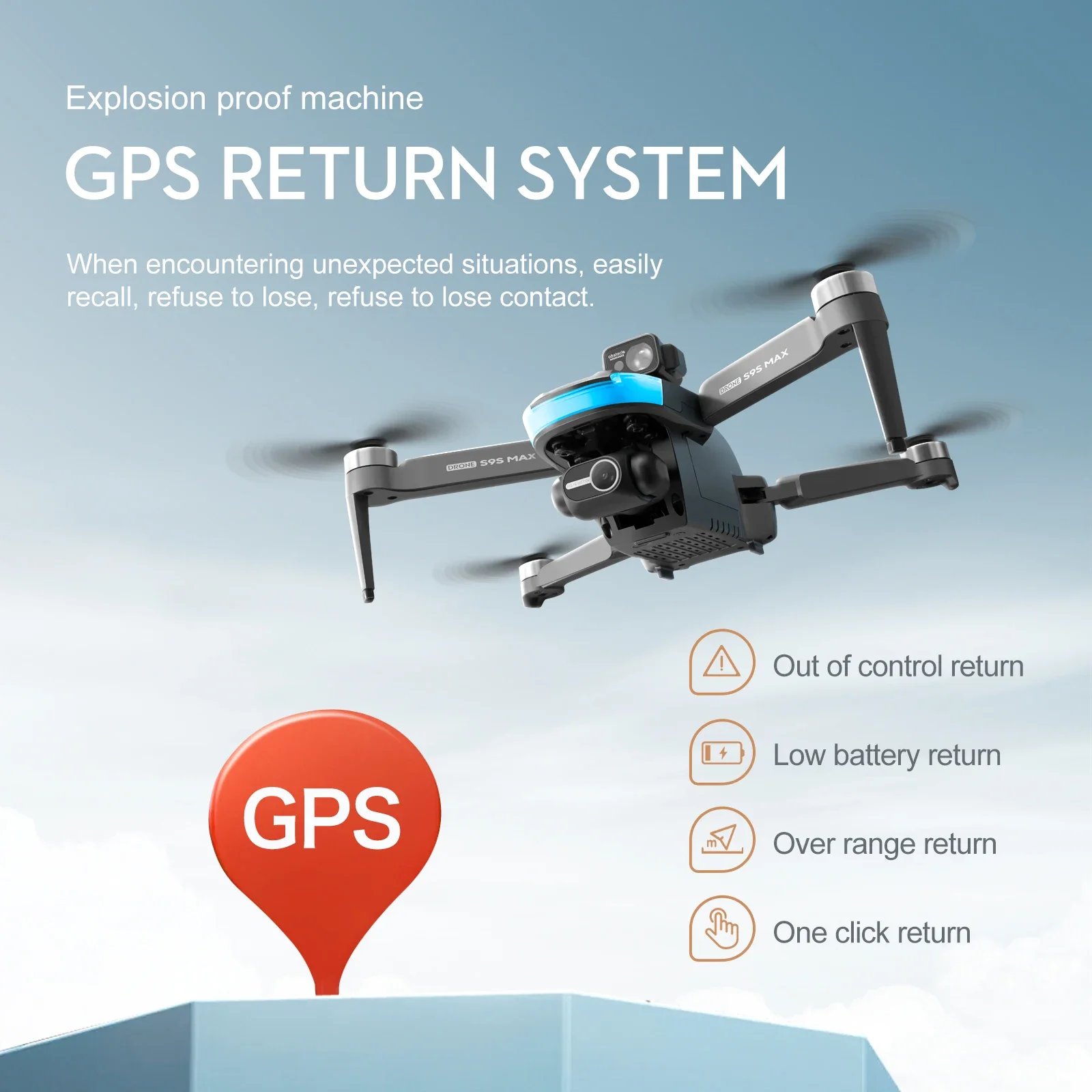 NEW S9S MAX MINI Drone 4K 2-Ax - Drone Racing Camera recensie en prijs