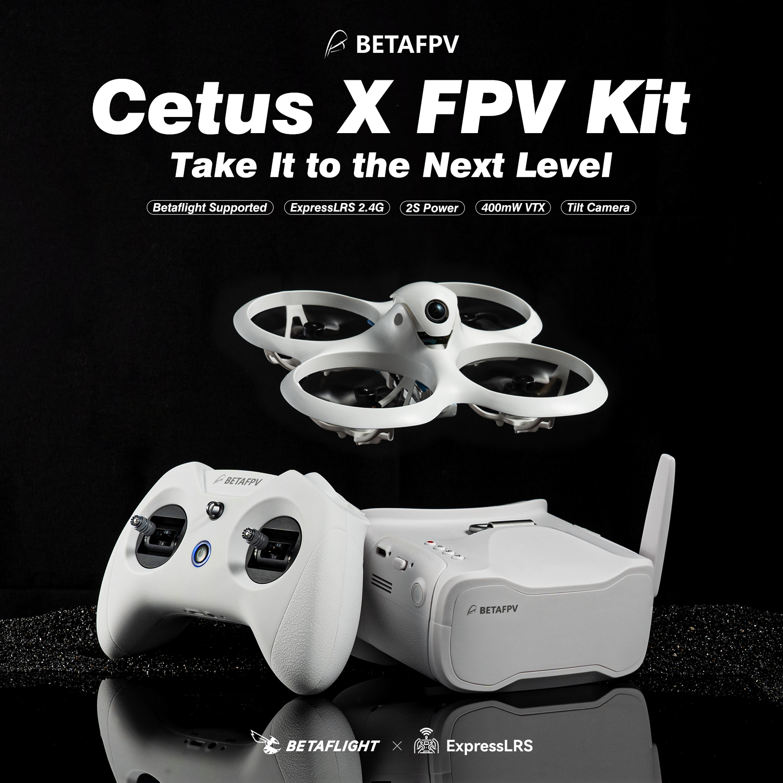 BETAFPV Cetus X FPV Kit Racing - Drone Racing Vtx recensie en prijs