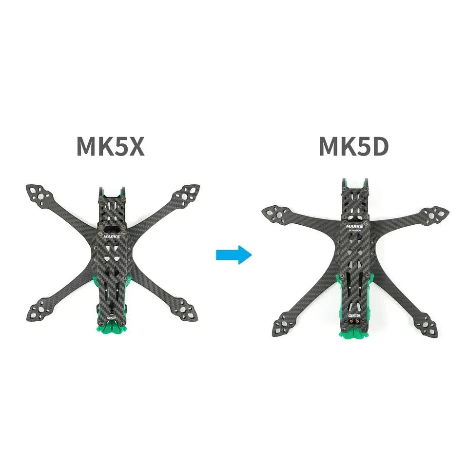 GEP-MK5D O3 MK5X to MK5D DeadC - Drone Racing Frame recensie en prijs