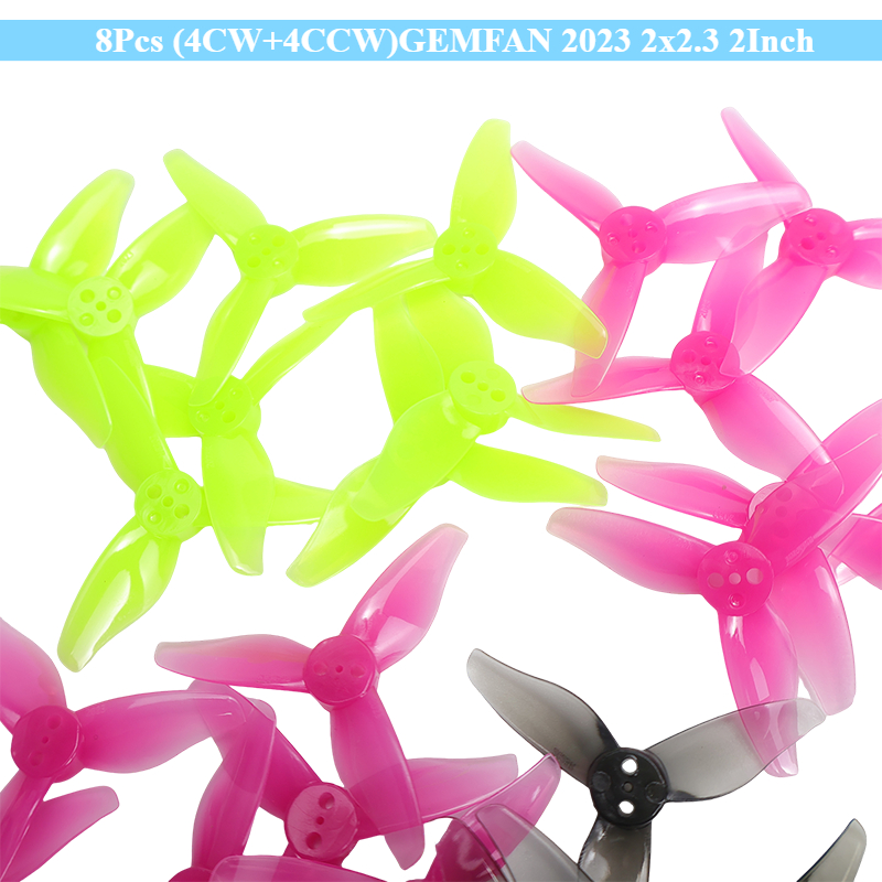 8Pcs (4CW+4CCW)GEMFAN 2023 2x2 - Drone Racing Gate recensie en prijs