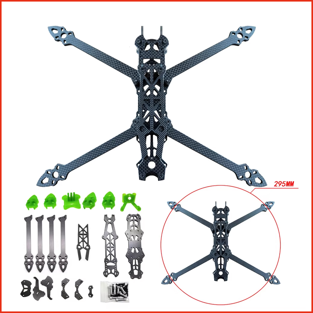 1pcs Mark4 Mark 4 HD 7inch 295 - Drone Racing Frame recensie en prijs