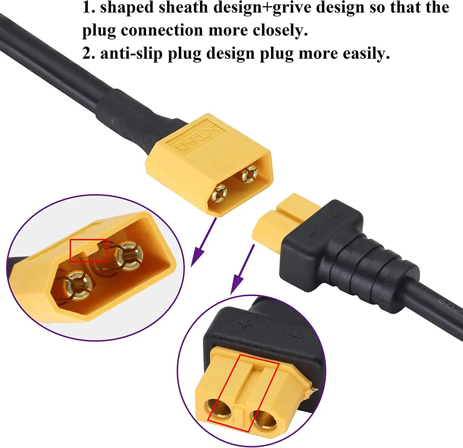 XT60 Adapter Cable XT60 Male t - Drone Racing Gate recensie en prijs