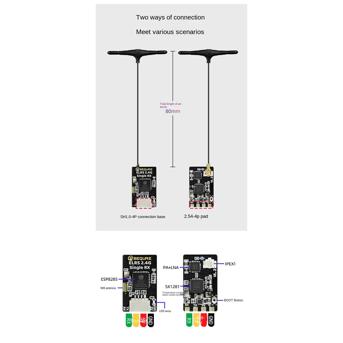 A56G-SEQURE ELRS 2.4GHz Single - Drone Racing Charger recensie en prijs