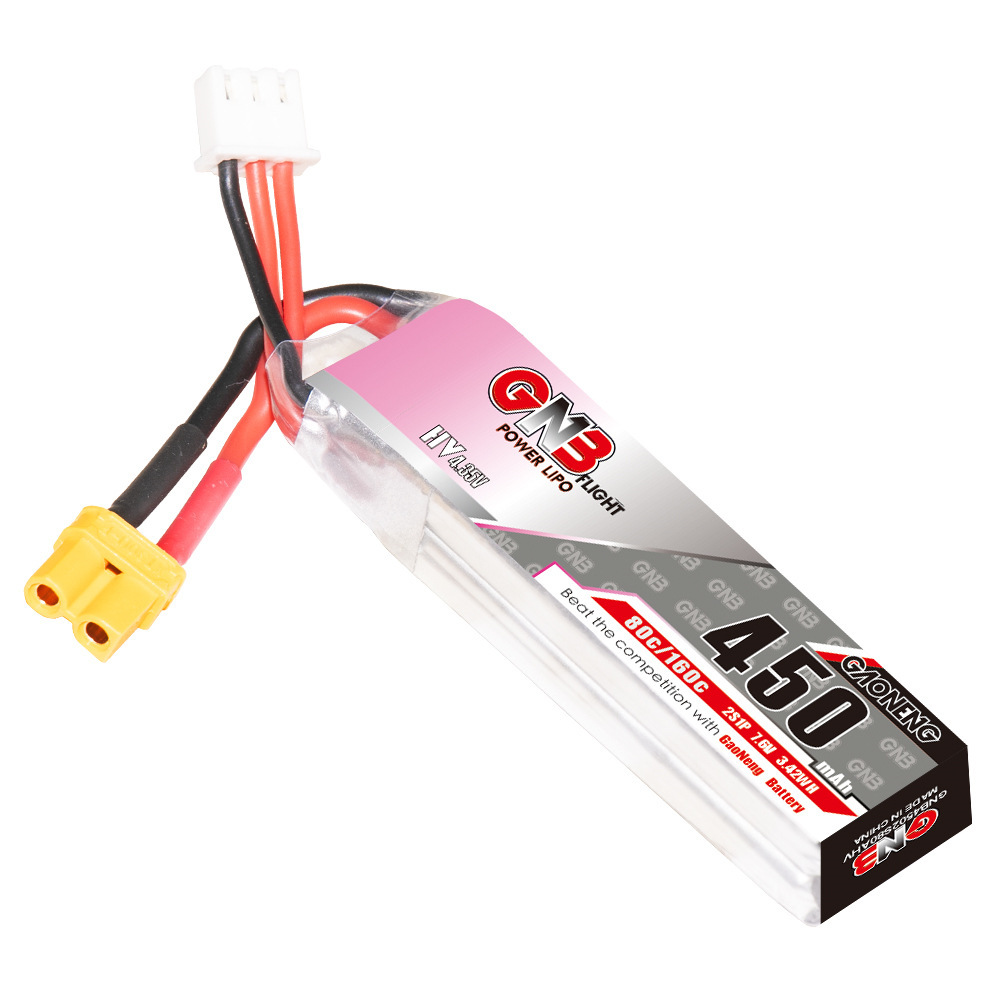 GNB LiPo Battery HV 2S 7.6V 45 - Drone Racing Battery recensie en prijs
