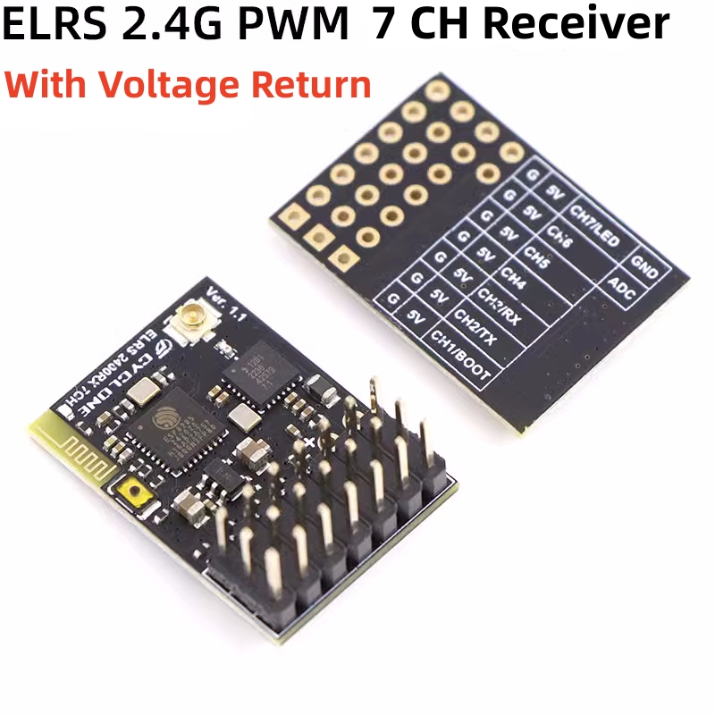 ELRS 2.4G PWM 7CH 6CH CRSF Rec - Drone Racing Receiver recensie en prijs