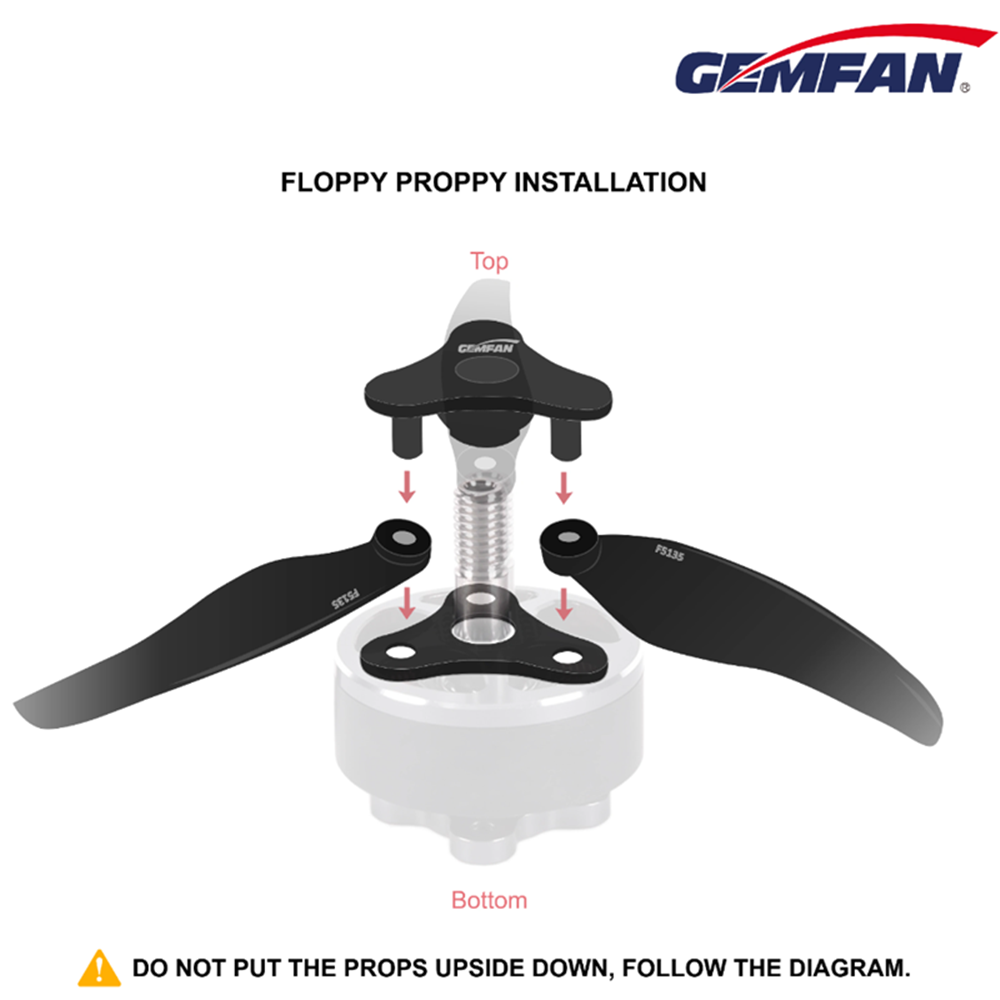 Folding Propeller 5135 Gemfan  - Drone Racing Esc recensie en prijs