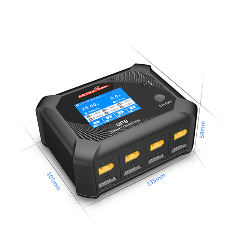 ULTRA POWER UP9 AC 100W DC 200 - Drone Racing Charger recensie en prijs