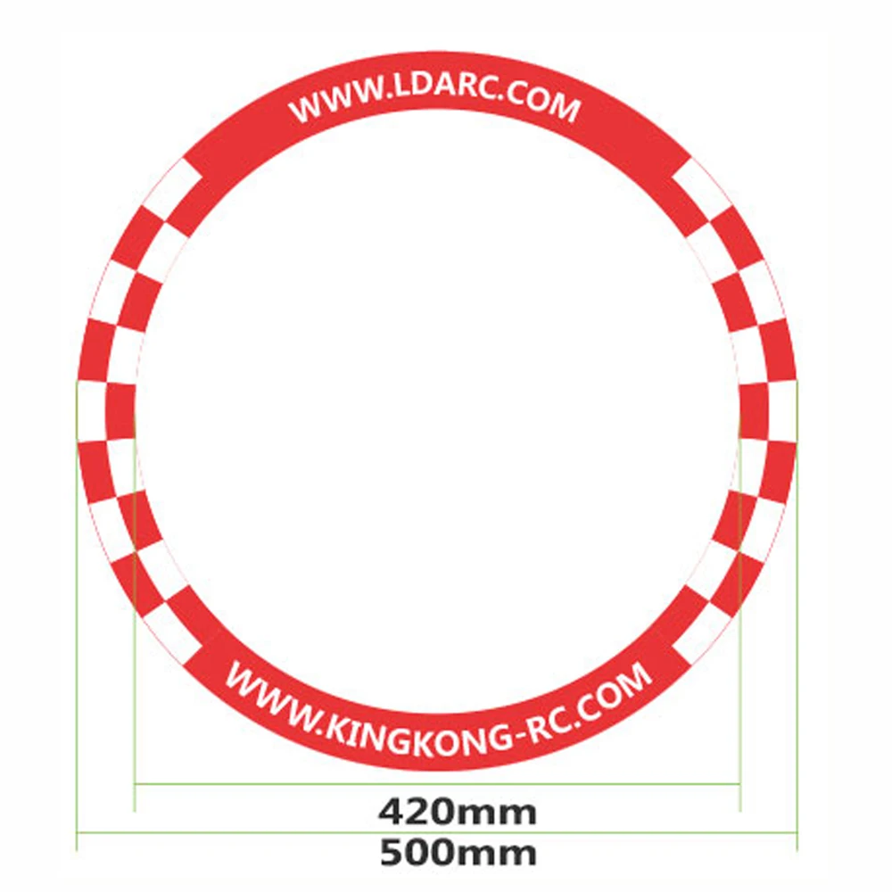 5PCS LDARC 500mm Flying Racing - Drone Racing Gate recensie en prijs