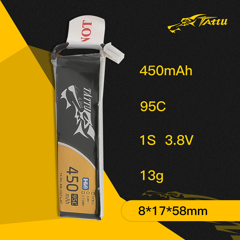3Pcs NEW TATTU 450/500/550mAh  - Drone Racing Battery recensie en prijs