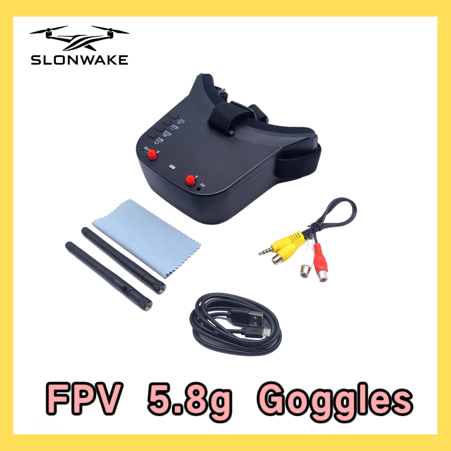 SLONWAKE 5.8G 48CH FPV 400mw V - Drone Racing Vtx recensie en prijs