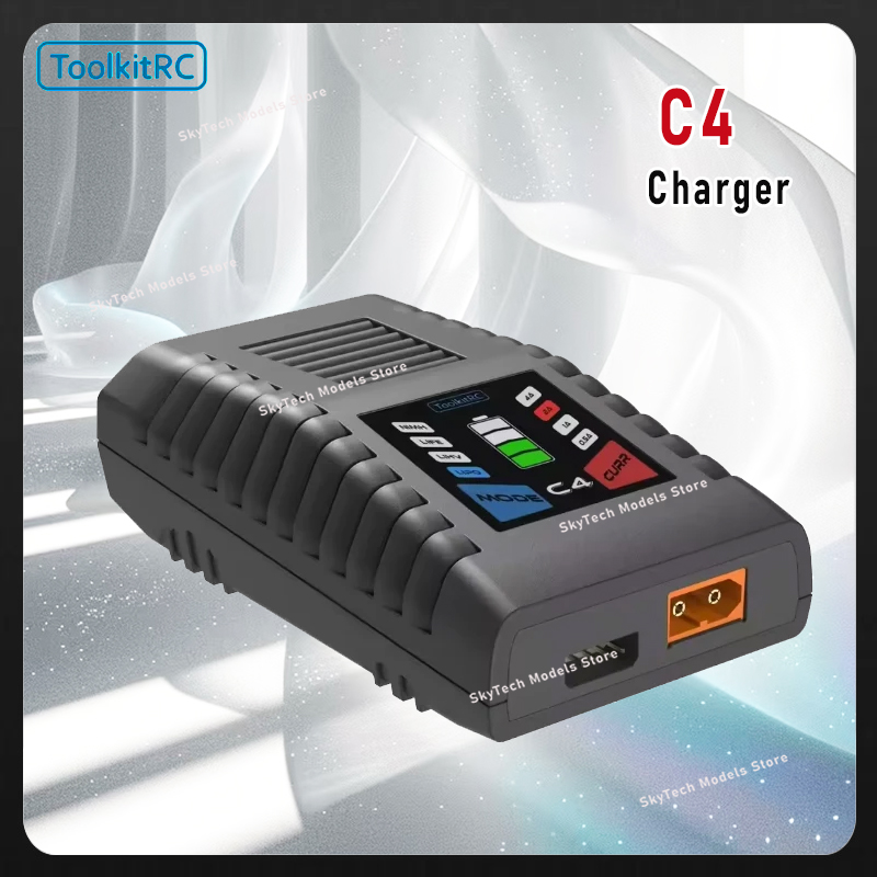 ToolkitRC C4 50W Simple Balanc - Drone Racing Charger recensie en prijs
