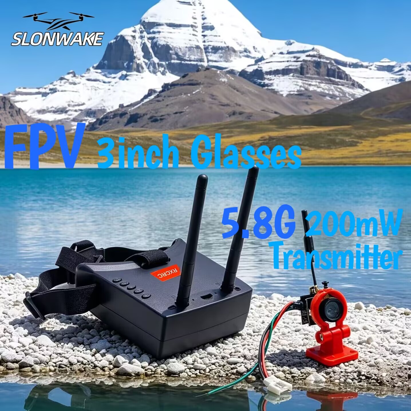 SLONWAKE 5.8G Analog VTX Trans - Drone Racing Vtx recensie en prijs